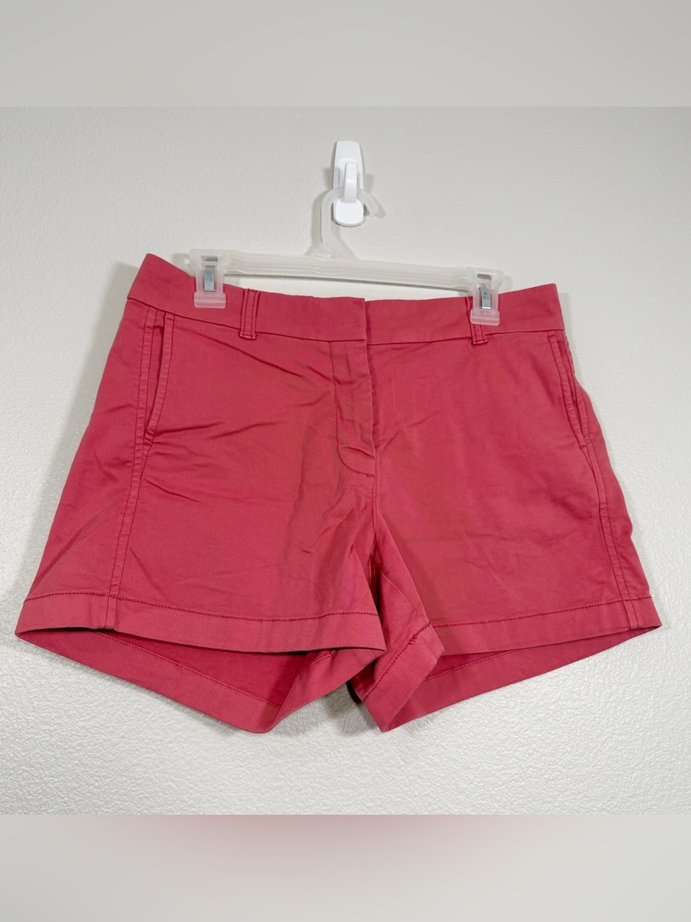 J. Crew Shorts Dusk Pink Casual Chino Cotton Blend Summer Utility Golf Women 8